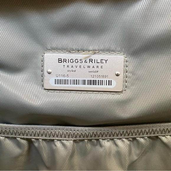 BRIGGS & RILEY BASELINE 13" ROLLING CABIN BAG - NAVY - Picture 5 of 9